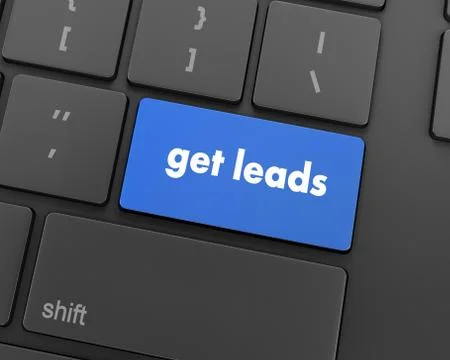 Get leads Stockillustratie