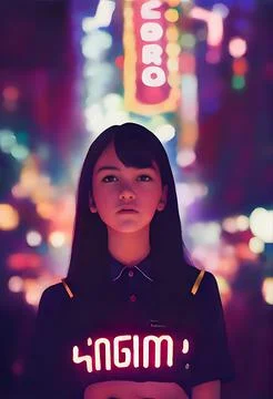 Get lost in the crowd Stock Illustration