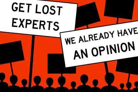 Get lost experts Stockillustratie