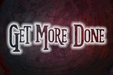 Get more done concept イラスト素材