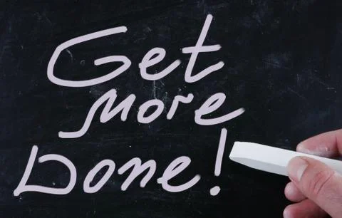 Get more done イラスト素材