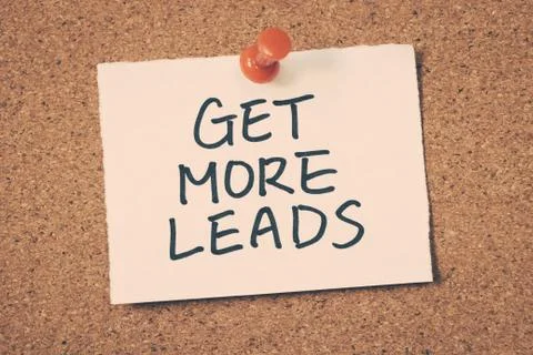 Get more leads Stock Photos