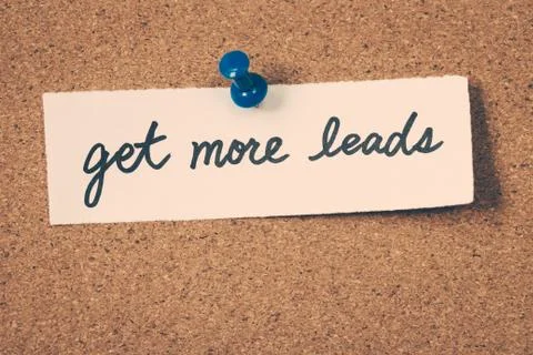 Get more leads Stock Photos