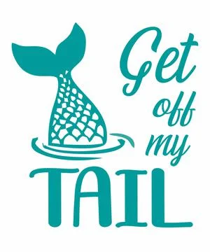 Get off my tail Stock Illustration