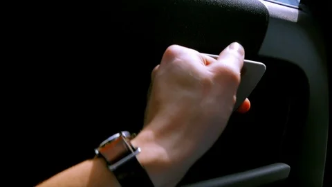 Get out of the car pov Stock Footage 89932763