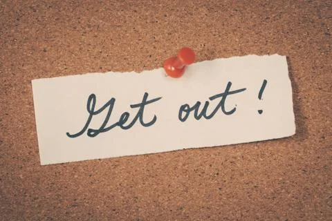 Get out Stock Photos