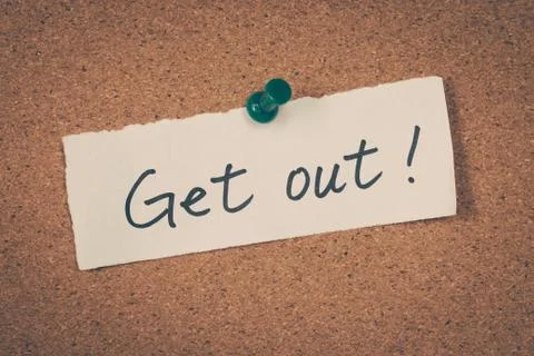 Get out Stock Photos
