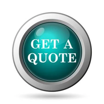 Get a quote icon. internet button on white background.. Illustration