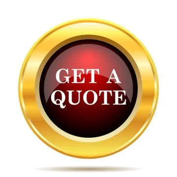 Get a quote icon. Internet button on white background.. Illustration