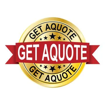 Get a quote icon. Internet button on white background. EPS10 Vector. Stock Illustration