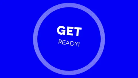 Get ready-Abstract Title Stock Footage 136529404
