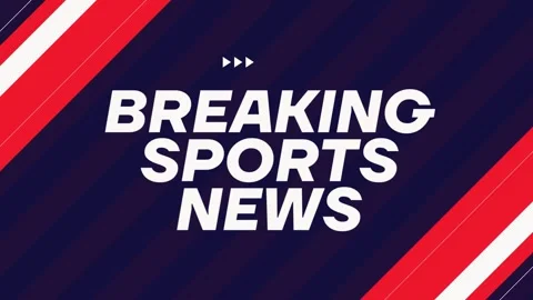 Get ready for the latest updates and headlines in the world of sports Stock Footage 276226924