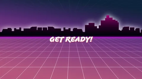 Get ready message from an arcade game 動画素材 111408762