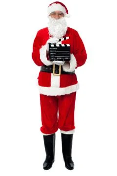 Get ready for the next Santa shot Stock Photos