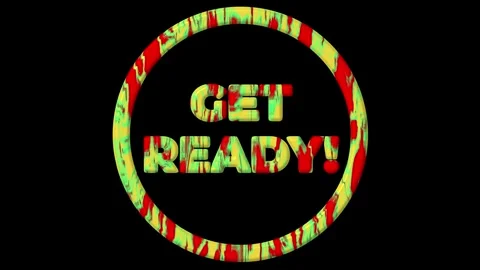 Get Ready! Psychedelic Circular Design Video stock 311695689