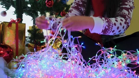 Get ready for winter holidays Stock Footage 122005598