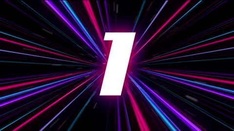 Get set go countdown video Stock Footage 297452795