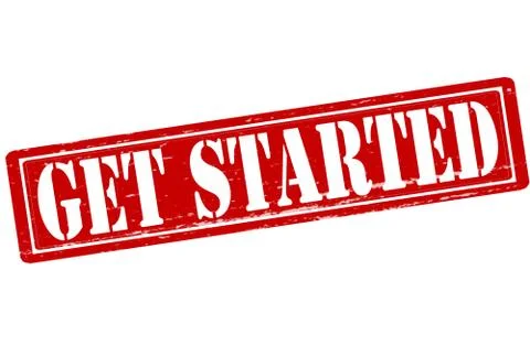 Get started Stock Illustration