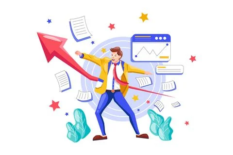 Get Started 스톡 일러스트