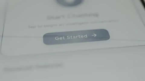 Get Started Skills Training Button Technology Screen Shot Stock Footage 330654965