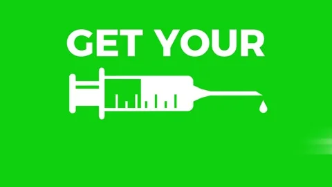 Get your flu shot Stock Footage 282586614