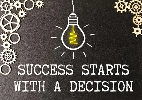 Get your future started concept. Colorful words on blackboard Stock Photos