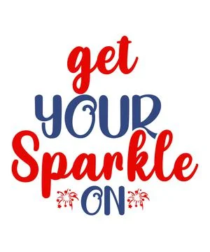 Get your sparkle on Stock Illustration