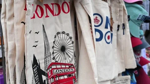 Get yourself a bag within Camden, London, United Kingdom Stock Footage 269127700
