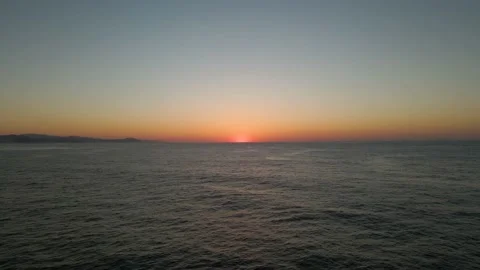 Getaria sunset 2 Stock Footage 196151111
