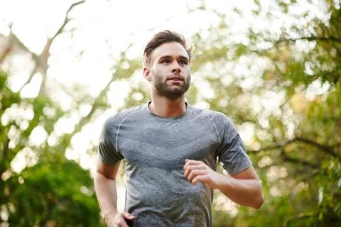 Getting active is a valuable way to improve your health Stock Photos