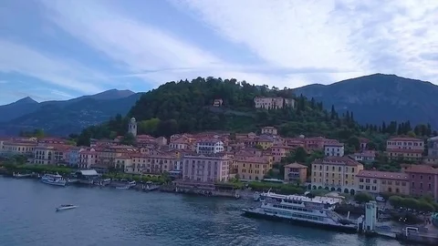 Getting around Bellagio, Como Lake 動画素材 80368814