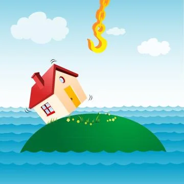 Getting business loss Stock-Illustration