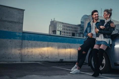 Getting closer Stock Photos