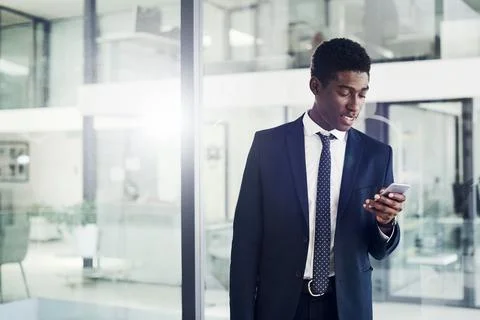 Getting connected to improve his chances of success Stock Photos