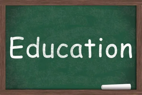 Getting an education Stock Illustration