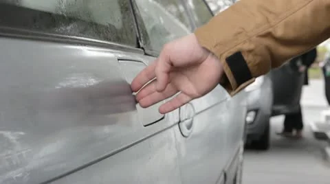 Getting Gas Stock Footage 18090324