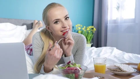 Getting a good start to new day Stock Footage 74343721