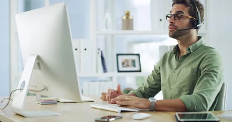 Getting to help people every day makes me happy. 4k video footage of a handsome Stock Footage 201364856