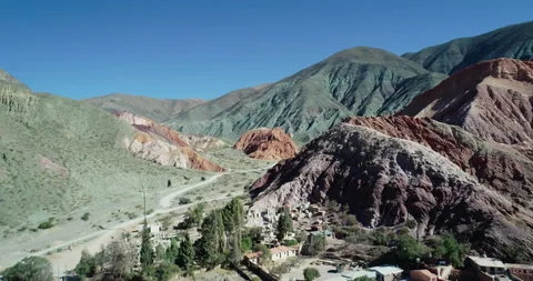 Getting to know the hill of the seven colors up close 動画素材 156194017