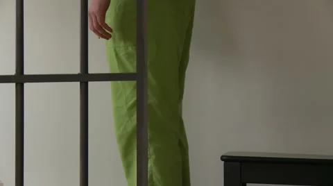 Getting Locked Up (2 of 5) Stock Footage 47214111