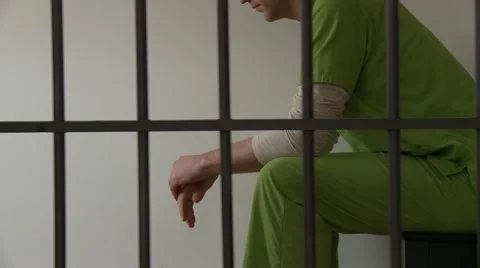 Getting Locked Up (4 of 5) Stock Footage 47214076