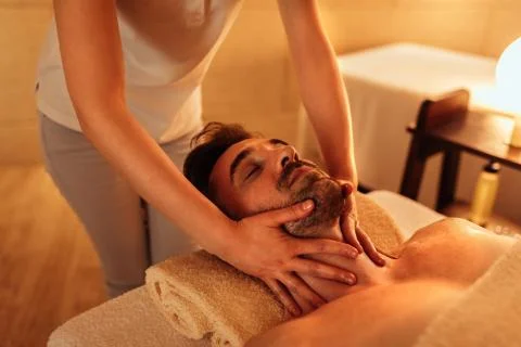 Getting more relaxed Stock Photos