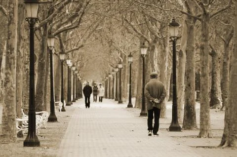 Getting older Stock Photos