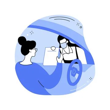 Getting order isolated cartoon vector illustrations. イラスト素材