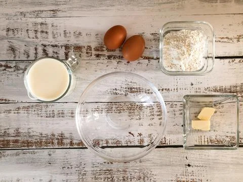Getting prepared for breakfast Stock Photos