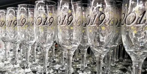 Getting ready for 2019 Foto stock