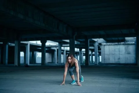 Getting ready for the battle with myself Stock Photos