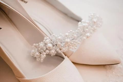 Getting ready bride wedding Stock Photos