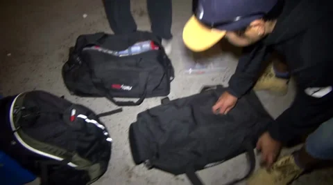 Getting ready to fish Stock Footage 37166677