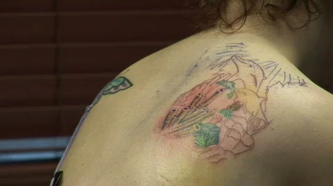 Getting ready for next round Stock Footage 120993